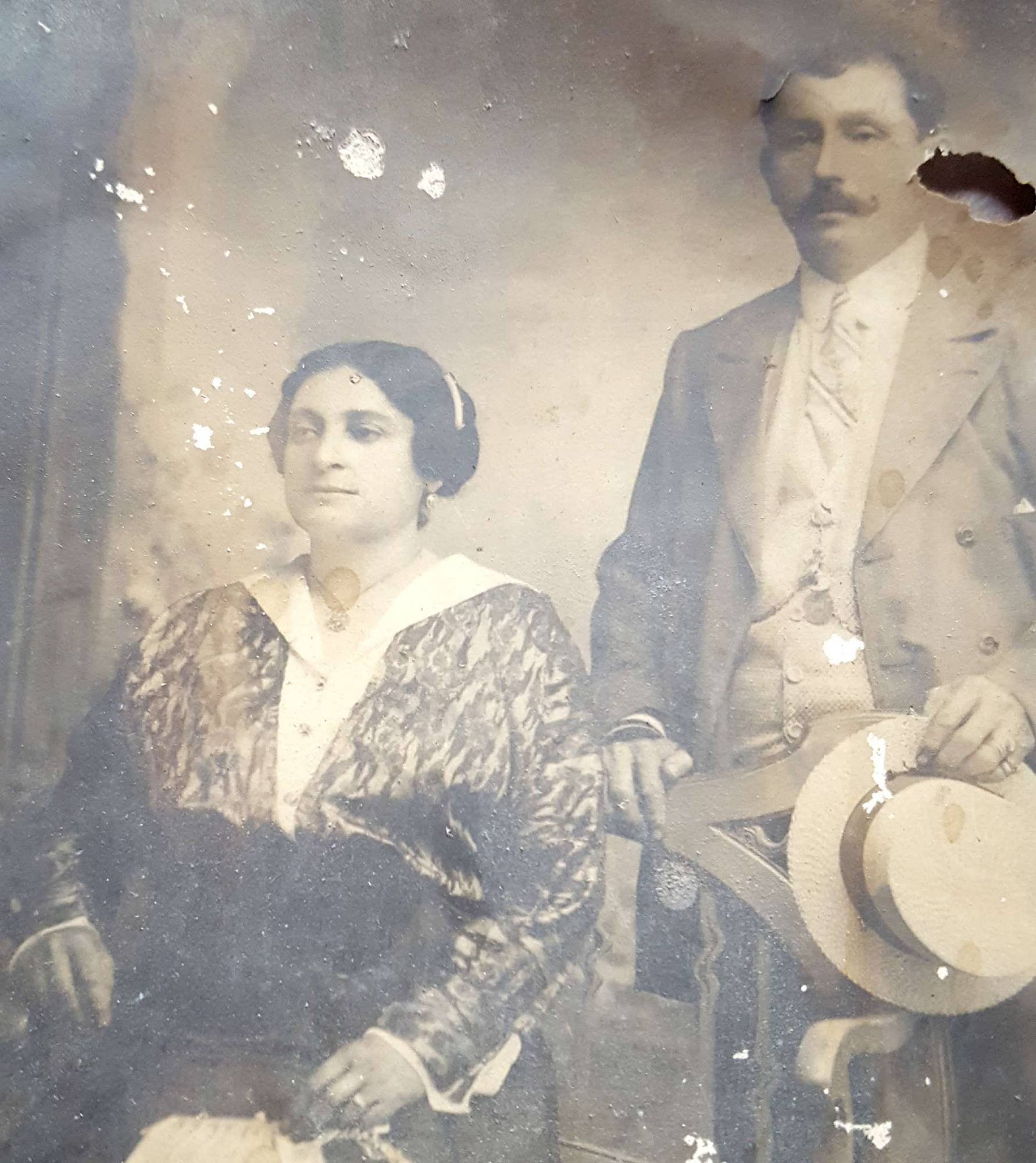 I coniugi Elena ed Eugenio Dacomo